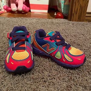 New Balance Toddler Girls Rainbow Shoes